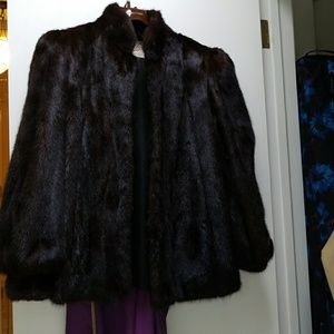 Exceptional quality genuine mink jacket